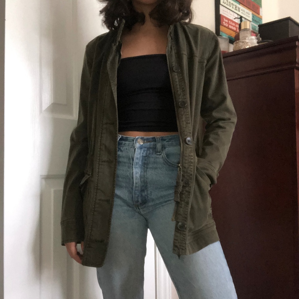 Green Army Jacket